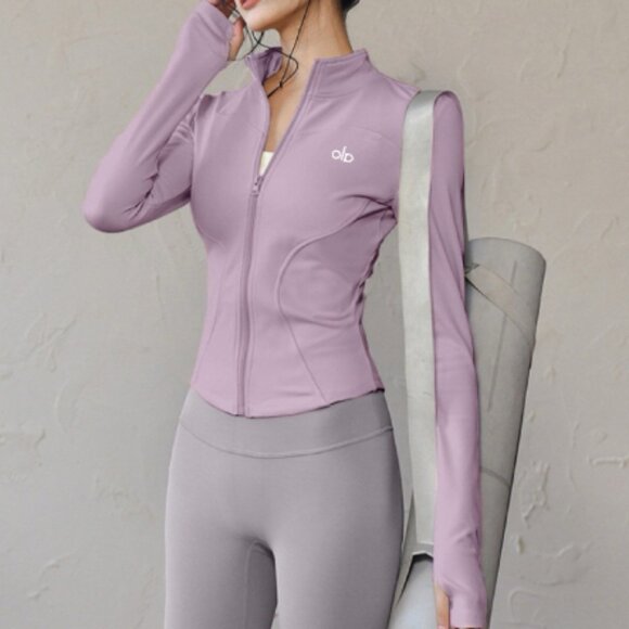 ALO Yoga Tops - ALO Yoga Women's Slim Fit Sports Jacket Yoga Wear